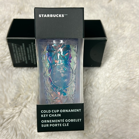 Starbucks iridescent prism key chain - Picture 2 of 4
